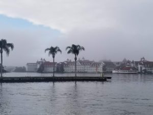 Grand Floridian in the fog