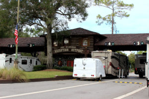 Fort Wilderness Outpost Entrance