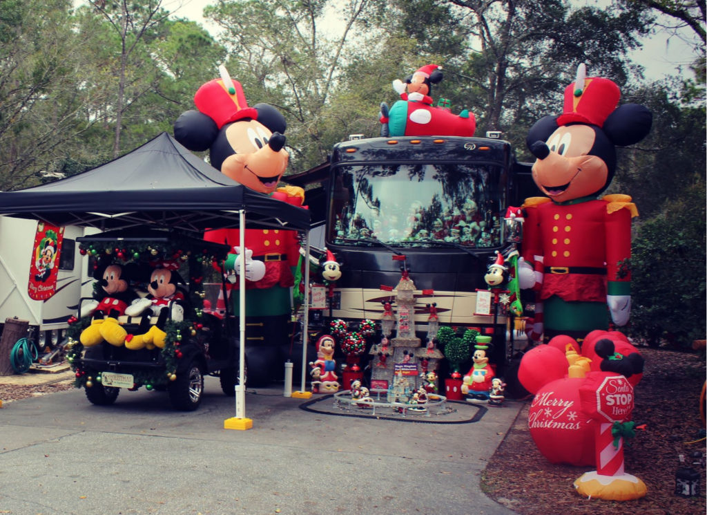 Most Mickeys Fort Wilderness Campsite Deco