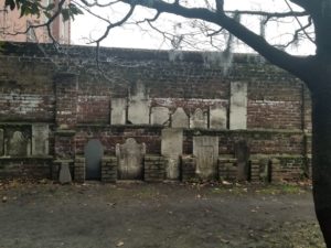 colonial cemetery wall 3