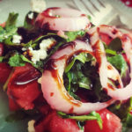 watermelon rocket salad