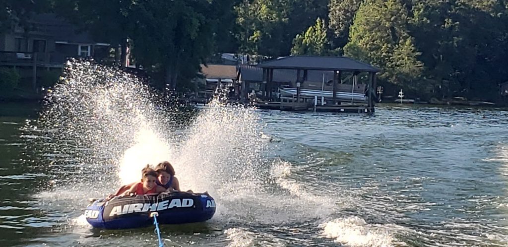 Lake Martin tubing