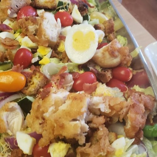 salad dressing homecoming theme Homecomin' Fried Chicken with Mickey Eggs School spirit week