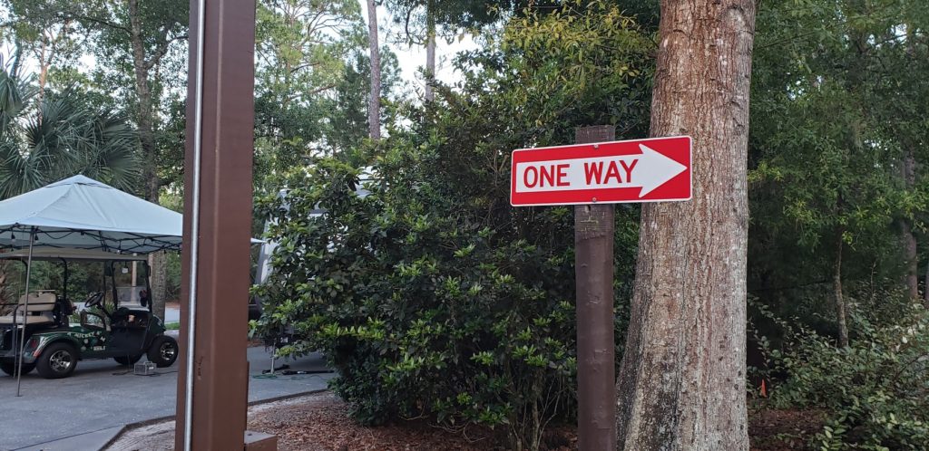 fort wilderness rules one way