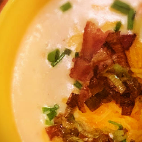 Loaded Baked Potato Soup from Disneyland's Carnation Cafe!