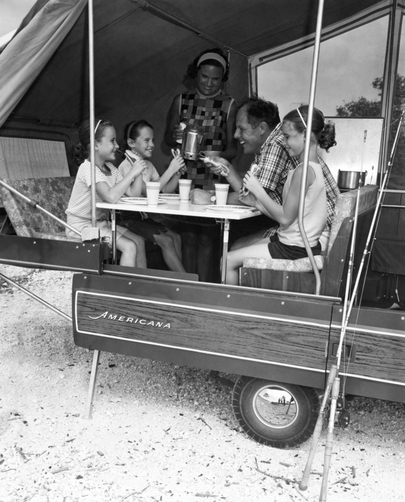 1960s Florida Camping