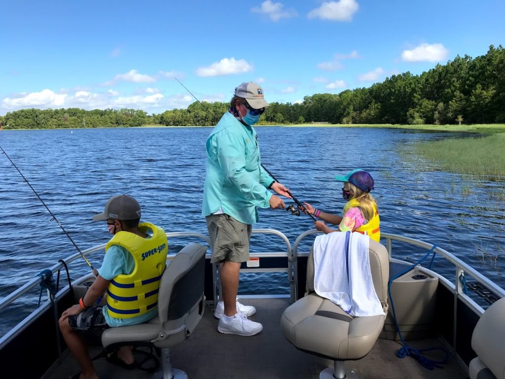 bay lake fishing