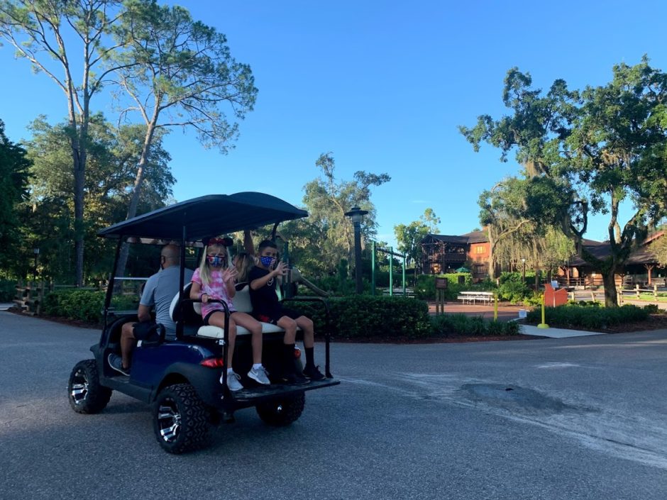 Fort Wilderness golf cart rental