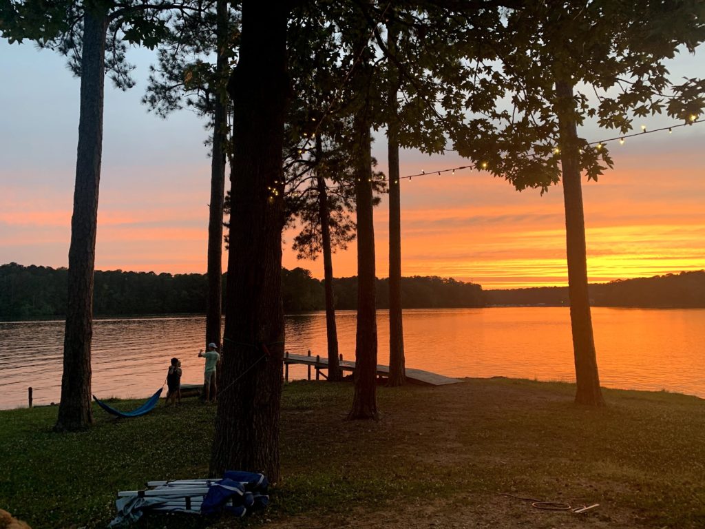 Wind Creek State Park sunset