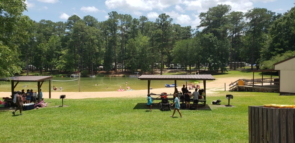 Lake Martin swimming beach