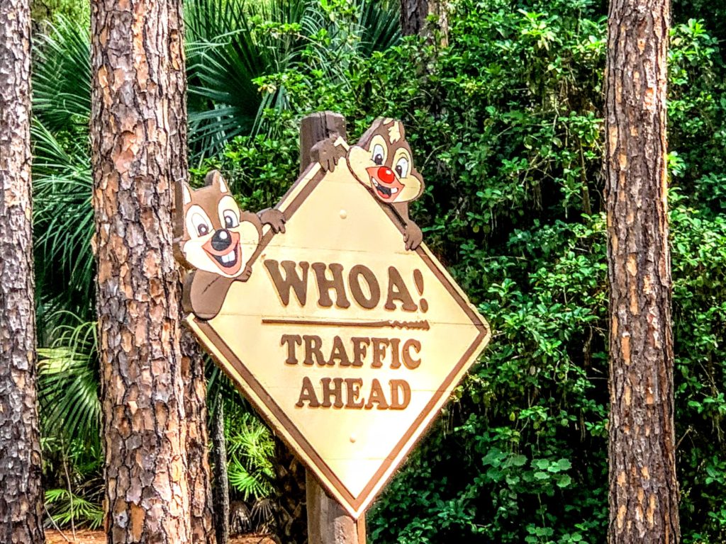 traffic ahead fort wilderness