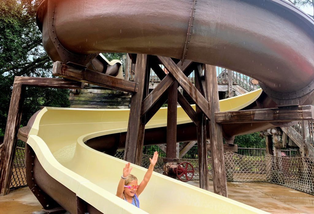 fort wilderness pool slide