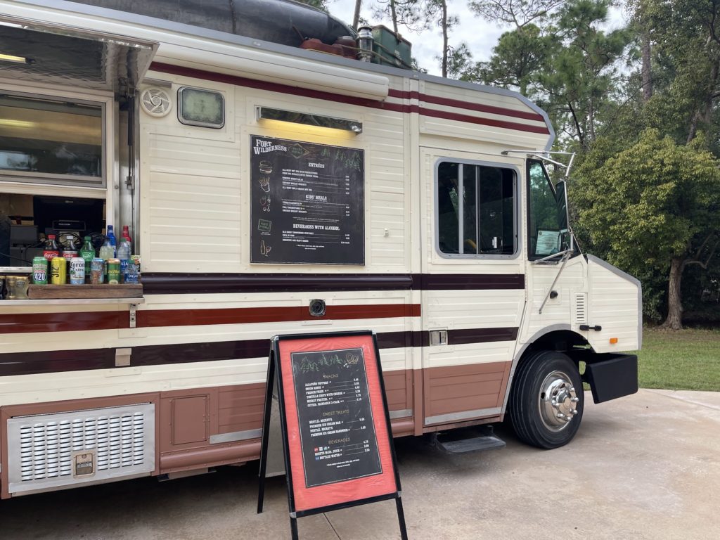 fort wilderness food truck