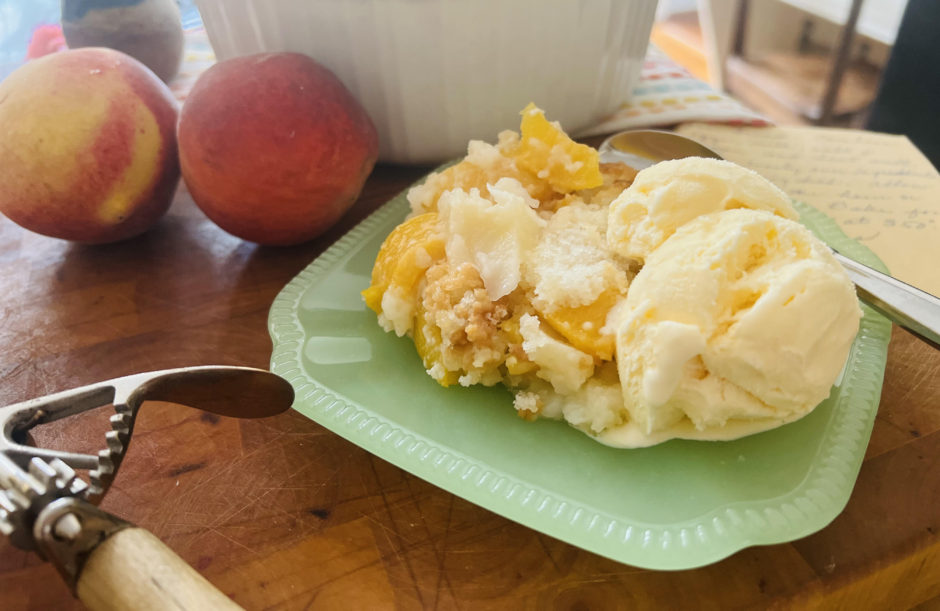 peach cobbler recipe